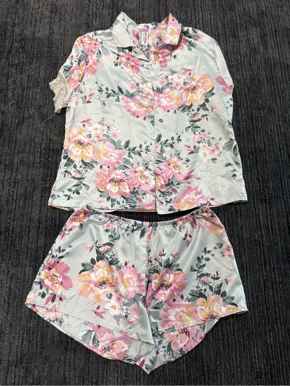 Silk pajama set